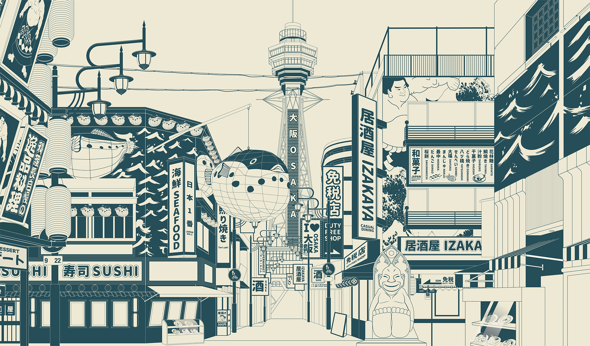 大阪ジンバック・よう振ってこやの飲める店をご紹介します